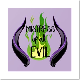 Mistress of all Evil Posters and Art